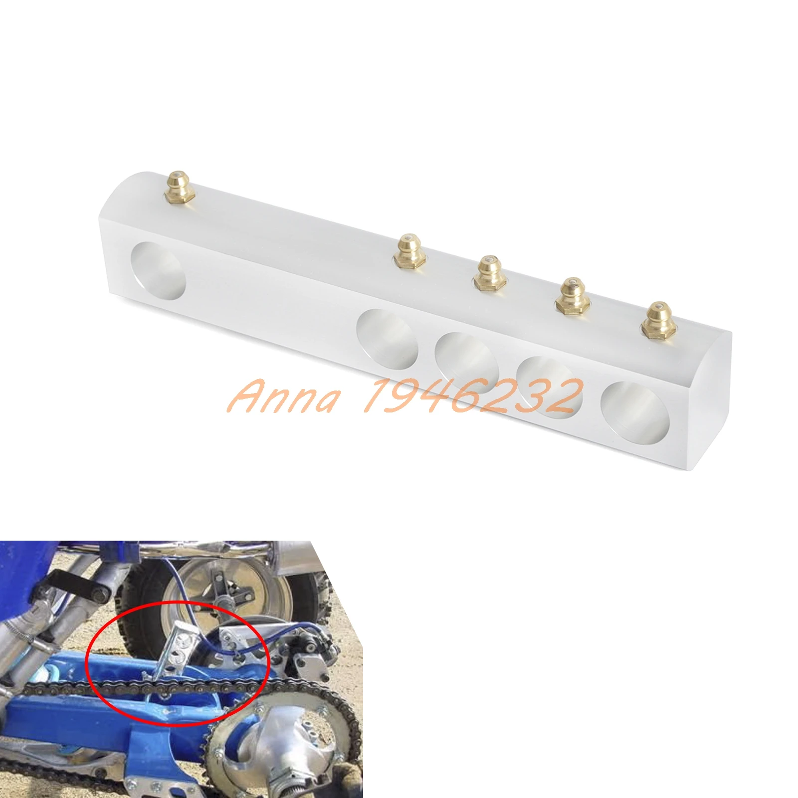 

CNC Adjustable Rear Lowering Kit For Yamaha Banshee Warrior 350 YFZ350 1987-2008 YFM350X 1987-2004