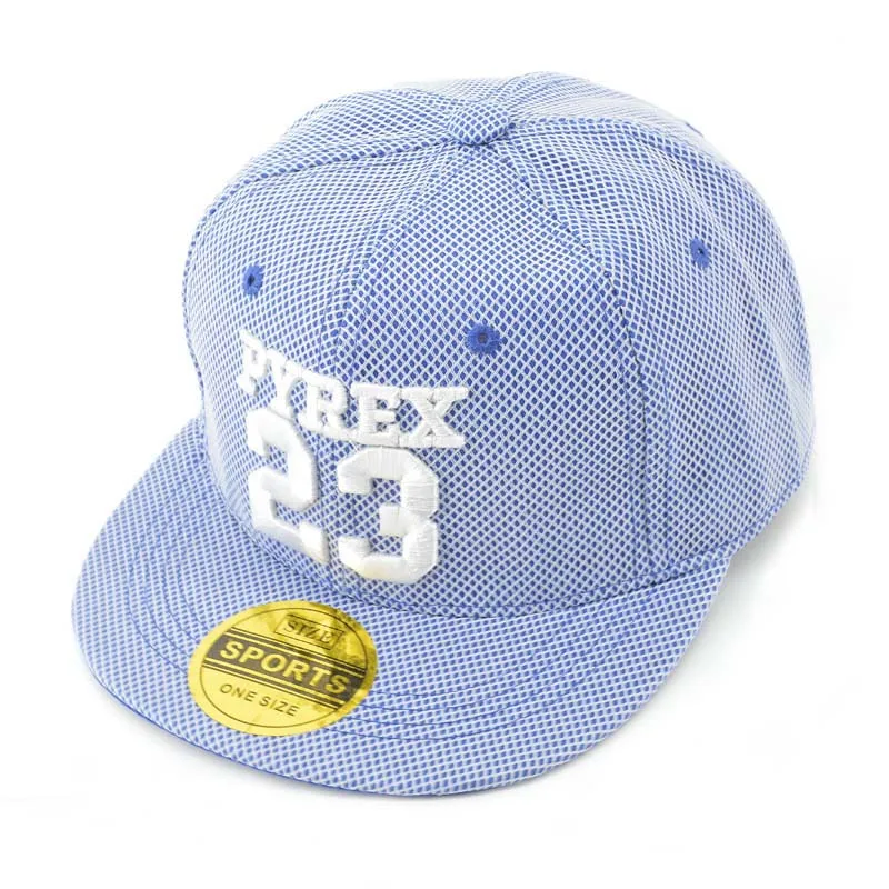 HPBBKD НОВАЯ шапка для маленьких мальчиков и девочек, регулируемые детские шапки, летняя хлопковая шляпа от солнца, бейсболка для детей, детские кепки, XH-037 - Цвет: Небесно-голубой