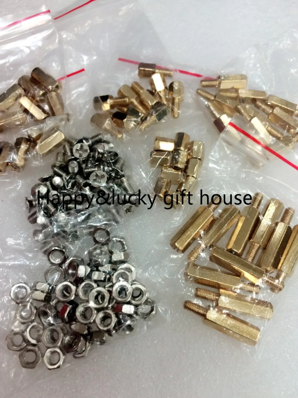 Nuts screws copper pillars 6+6 10+6 15+6 M3 nut 3*6 screws 6MM hollow 10MM hollow Hot sale Free shipping