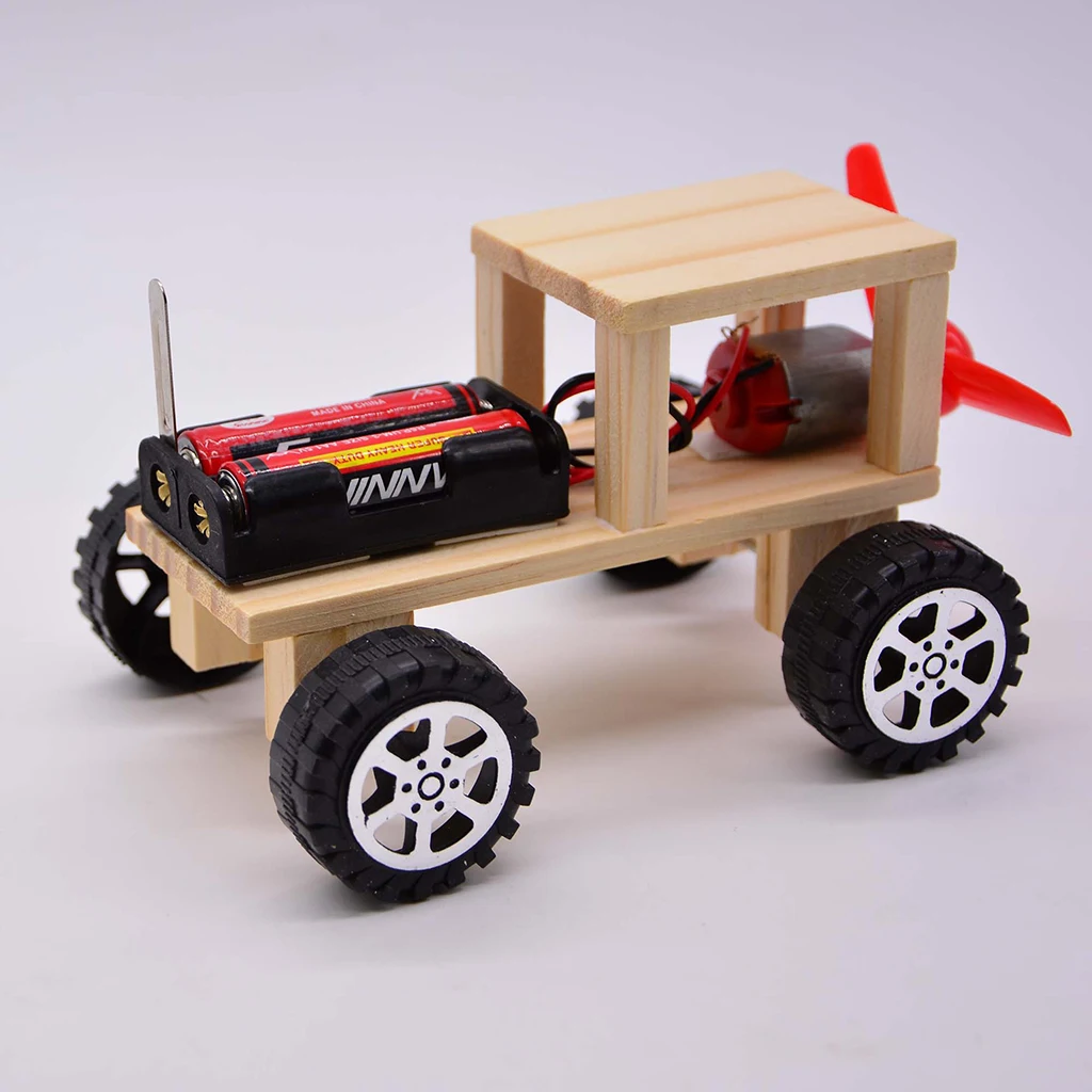 Ветросиловой автомобиль Модель для сборки Сделай Сам комплект школы физики научная образовательная игрушки