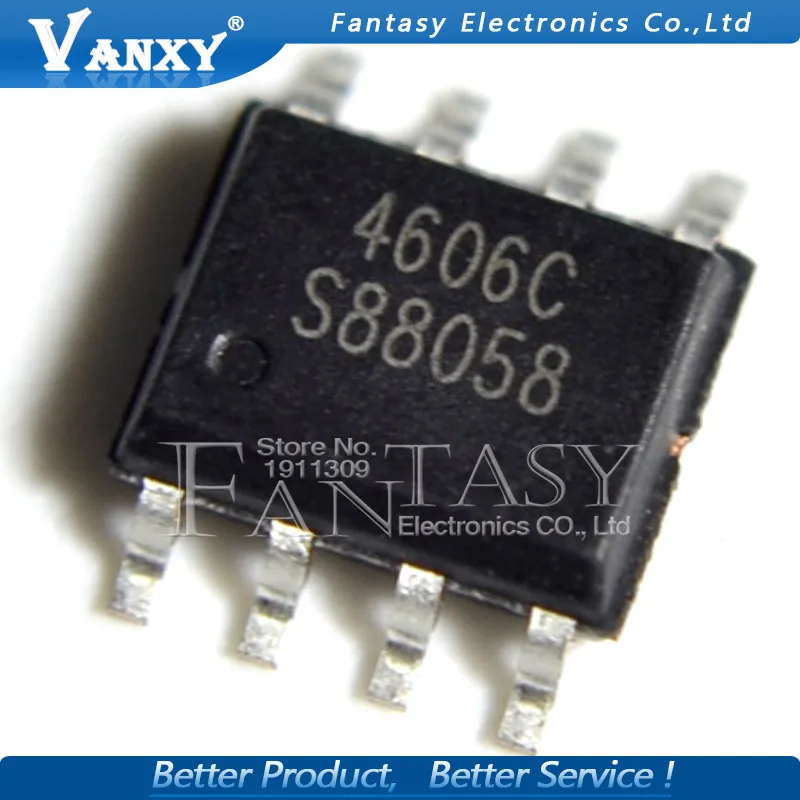 10 шт. AO4606 SOP8 AO4606C SOP 4606A SMD 4606