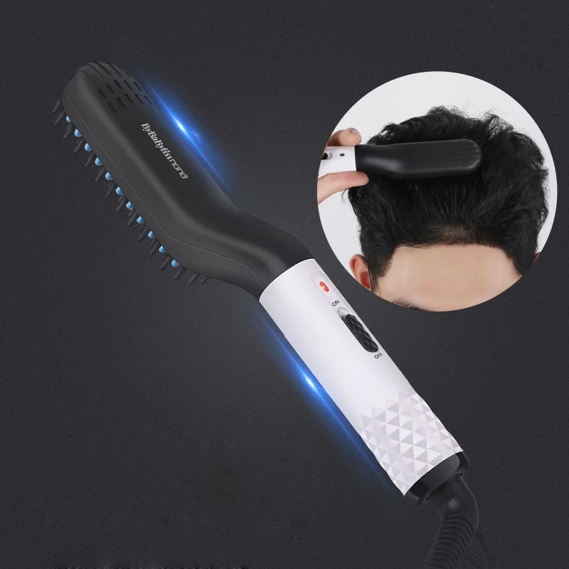 Щипцы для завивки волос мужские многофункциональные прямые волосы для укладки волос гребень керамический гребень выпрямитель для волос Инструменты для укладки