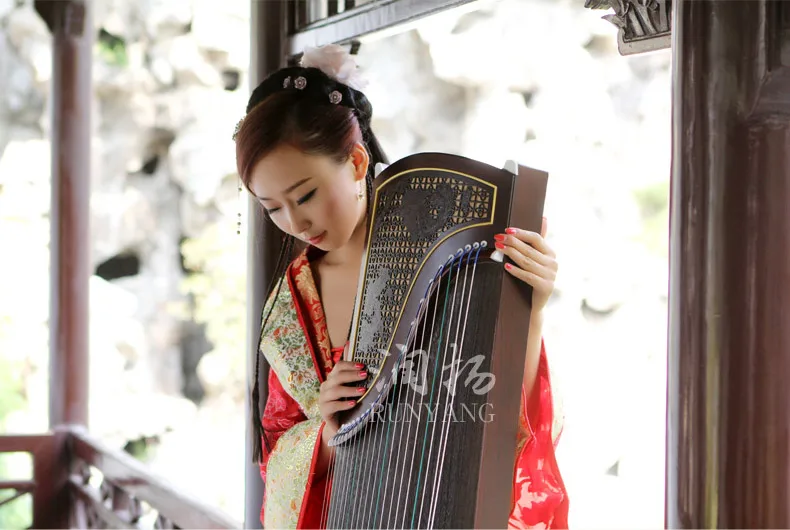 Китайский guzheng скрипка профессиональные музыкальные инструменты Zither копания инкрустация начинающих исследование 13 видов узора