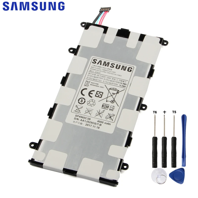 Original Replacement Samsung Battery SP4960C3B For Galaxy Tab 7.0 Plus