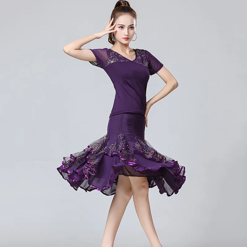 Women Ballroom Dresses Modern Standard Dance Wear Waltz Performance Dance Costume Ballroom Dance Competition Dresses