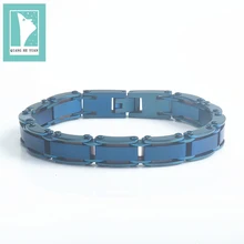 

2018 Trendy Silver Gold Color Men's Bracelets Chain Link Bracelet Stainless Steel Wholesale High Quality Mens Jewelry