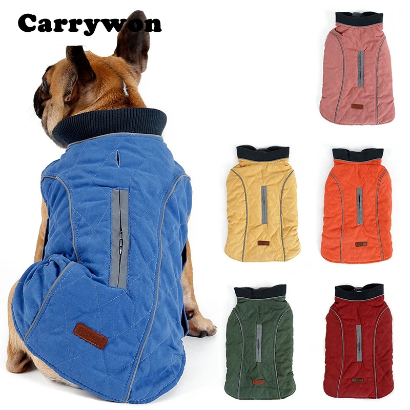 Buy Carrywon Dog Clothes Winter Quilted Pet Coat