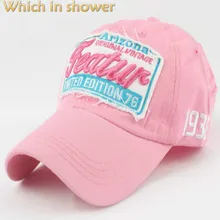 [Который в душе] промытый старый винтажный весенне-летний Бейсболка Ретро Snapback розовая Женская шляпа мужская Повседневная Бейсболка Bone Casquette