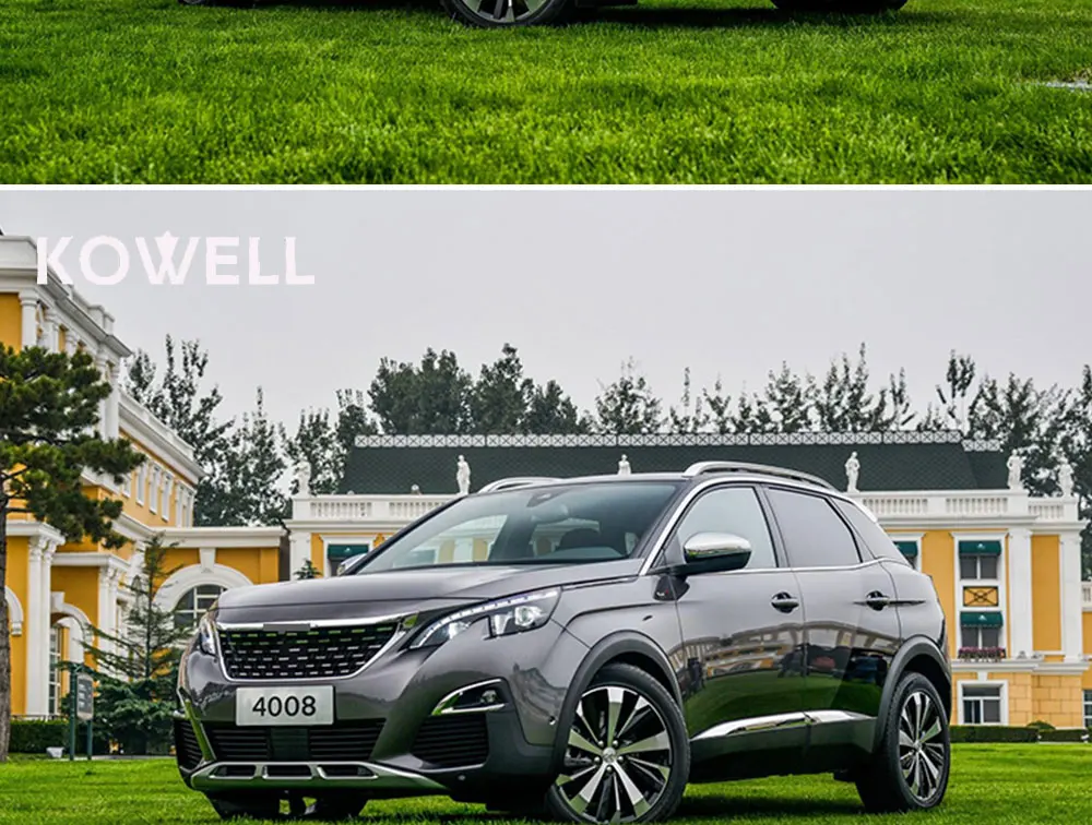 Kowell Автомобиль Стайлинг для Peugeot 4008 5008 Фары для автомобиля Peugeot светодиодные фары DRL Объектив двойной луч H7 Ксеноновые bi xenon лен