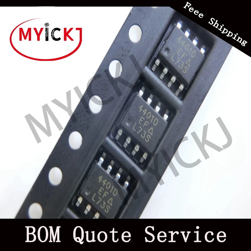 

10pcs SI4401DDY-T1-E3 IC Chip P-Channel 40 V (D-S) MOSFET 8SOP 4401D