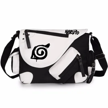 

WISHOT Anime Naruto Kakashi Shoulder Bag Messenger Bag teenagers Men women's Student travel School Bag Laptop Bags