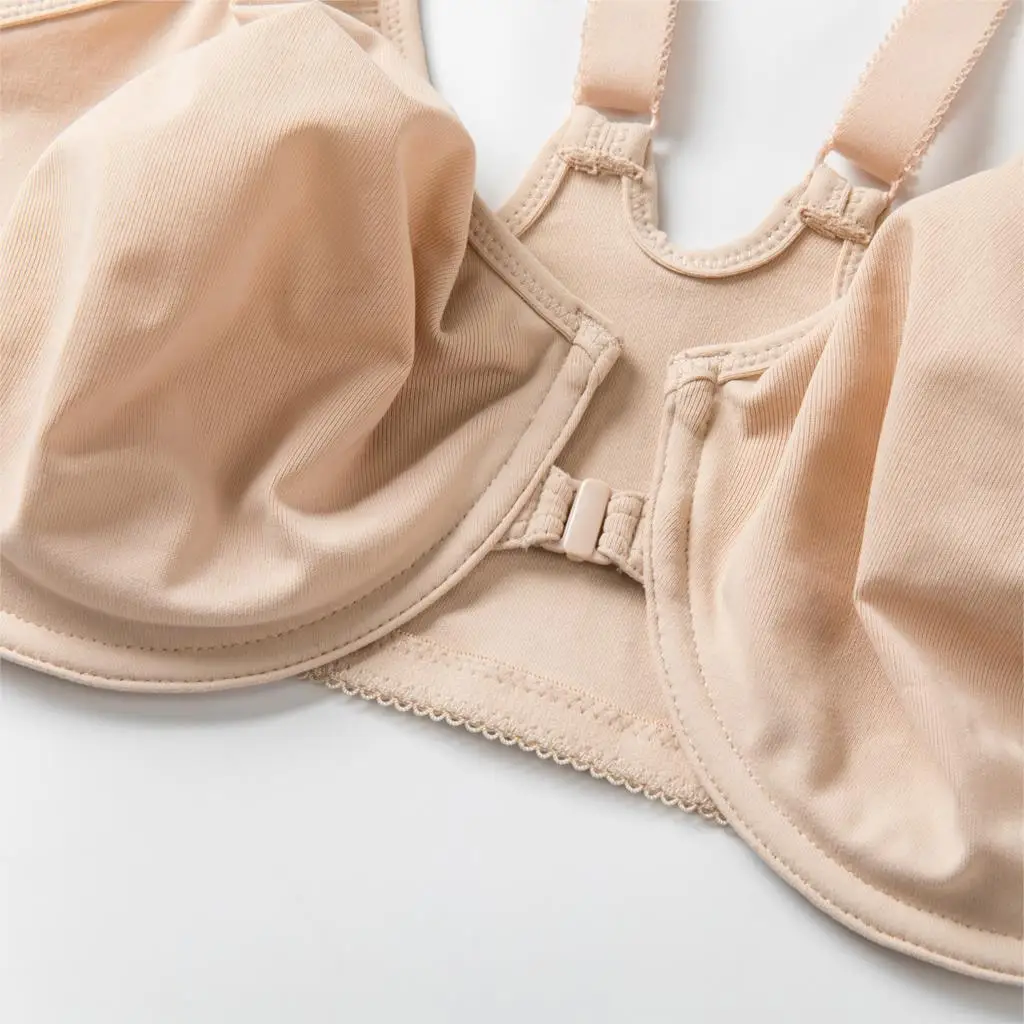 Kopen Delimira Vrouwen Nieuwe Volledige Dekking Non Padded Naadloze Beugel Racerback Voorkant Close Beha