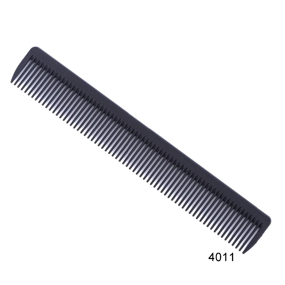 Hair-Cutting-Comb-Set Combs Hairdressing Anti-Static-Comb Tail 1-Pc/Set Black Two-Carbon