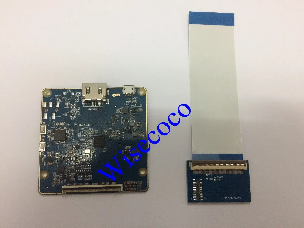 Для Proniks KLD-1260 1268 драйвер платы HDMI к MIPI плата контроллера для LS055R1SX03 LS055R1SX04