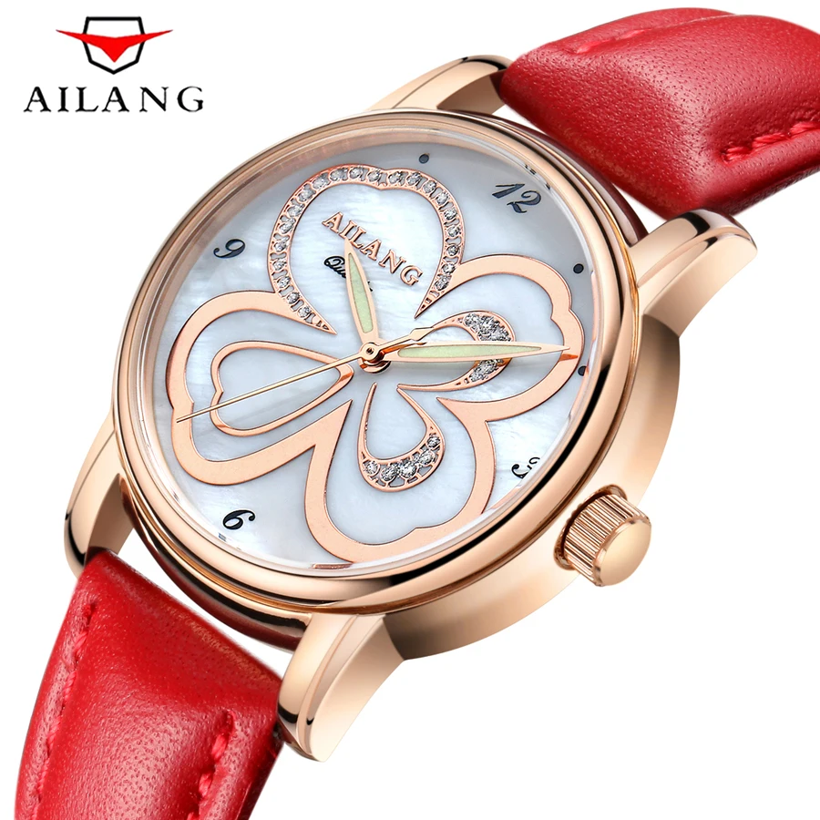 AILANG Brand Luxury Women Watches 2017 Ladies Girl Wristwatch Fashion