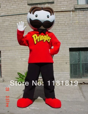 

MASCOT Pringles chips Mascot costume custom fancy costume cosplay kits mascotte fancy dress carnival costume