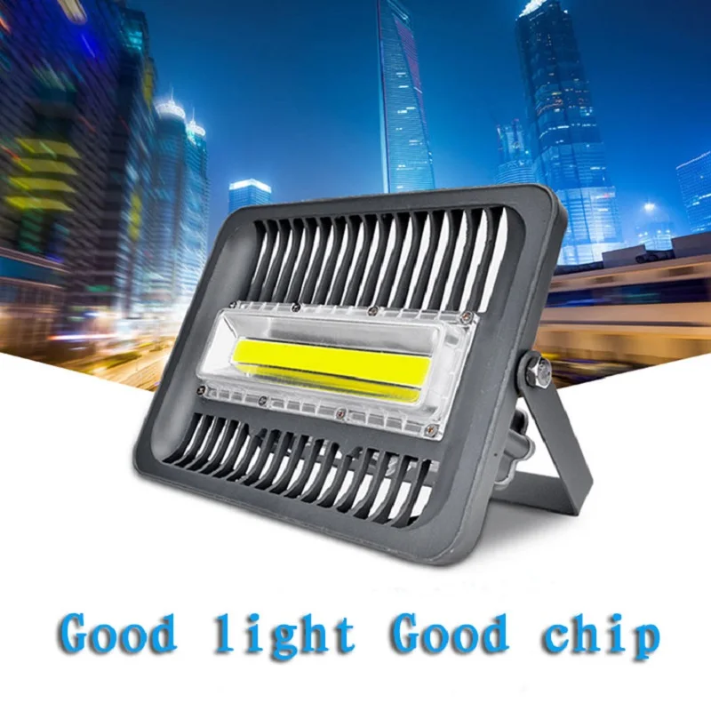 

AC110V 220V 30/50/100/150W Real Watt LED Flood Light COB Chip Replacement Waterproof 65 Spotlight For Garden Landscape Security