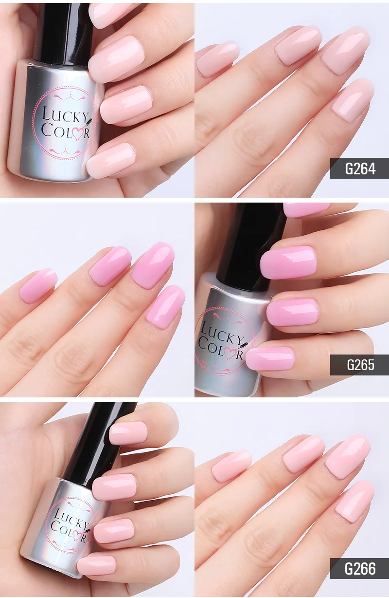 Розовый Гель-лак для ногтей, УФ-лак для ногтей, Гель-лак высокого качества, 10 мл, доступно 9 цветов