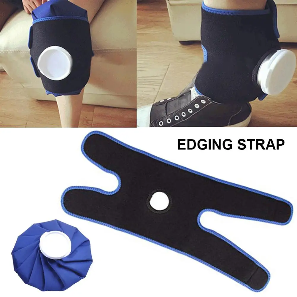 Защитная повязка со льдом для колена, налокотника, запястья, лодыжки, лед и Горячая боль, сумка для снятия мышечной жесткости и боли, быстрая