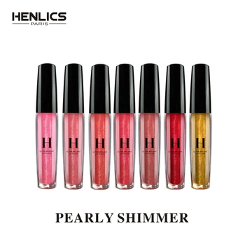 

HENLICS Ultra Brilliant Lustre Lip Gloss 10 Colors Sexy Liquid Lipstick Moisturizing Long Lasting Shimmer Lip Gloss
