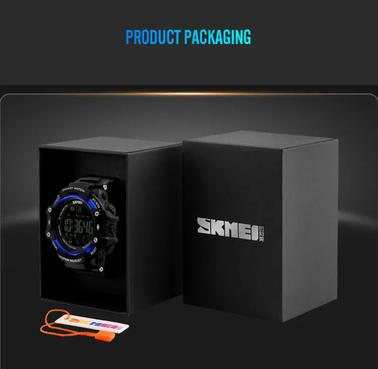 fitness watches for women SKMEI Smart Watch For Apple Android Women Sports Watches Bluetooth Pedometer Camera Smartwatch Waterproof Wristwatches men's water resistant watches