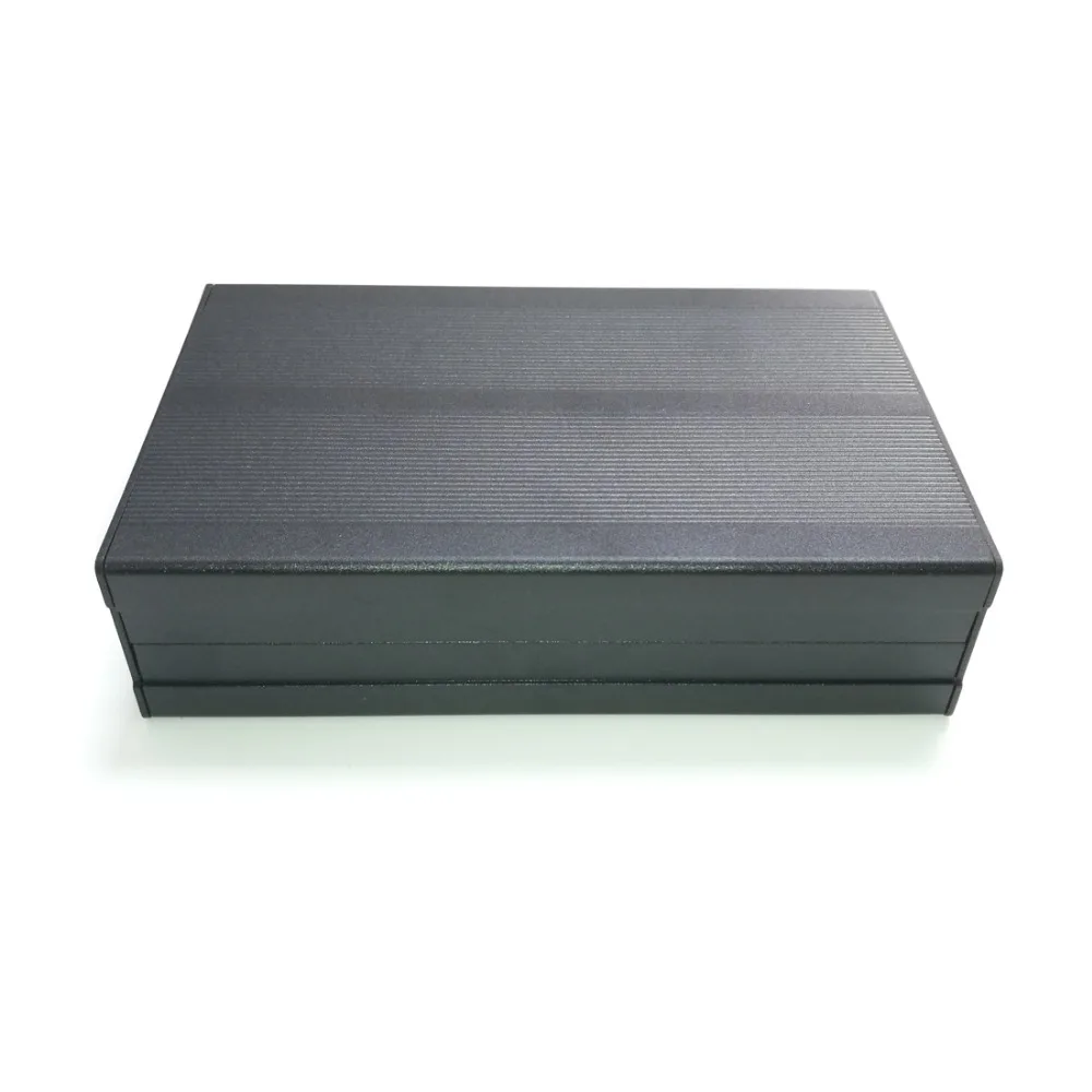 

Aluminum enclosure extruded project box DIY 97X40X150mm NEW separate type black color