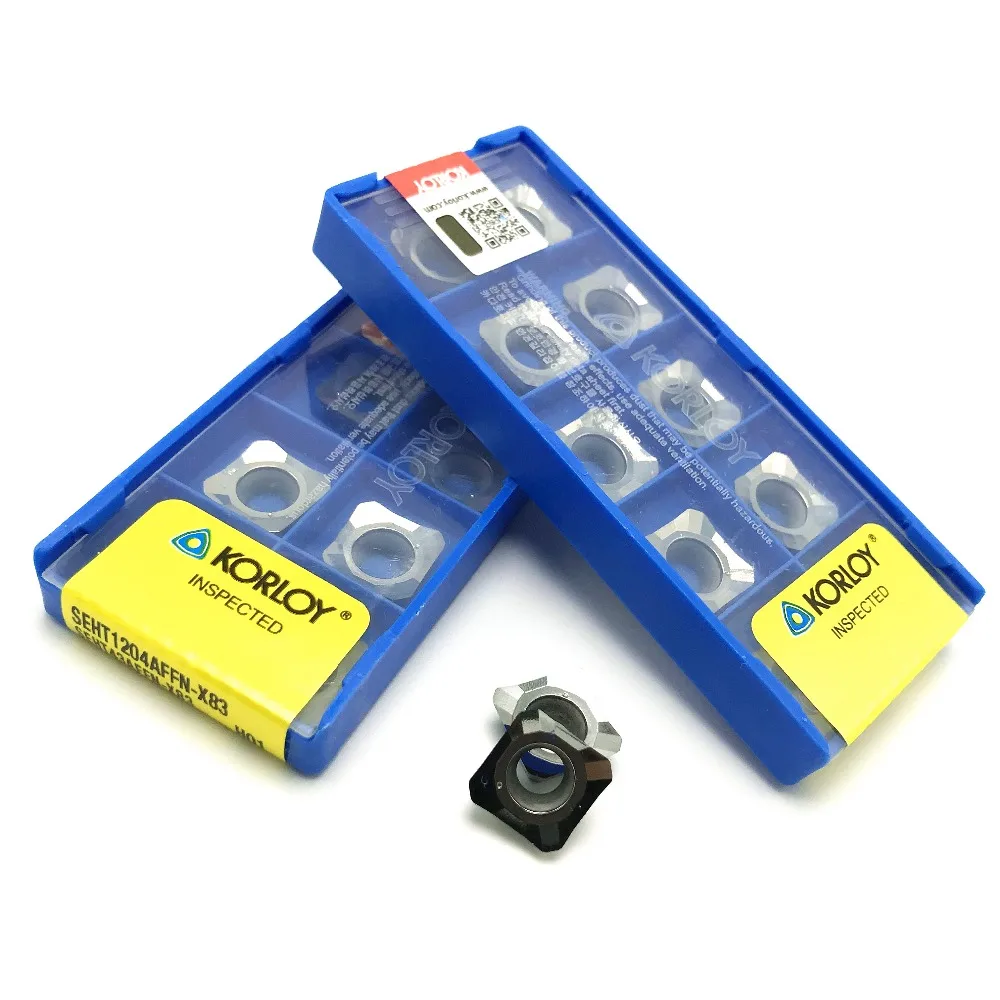 

SEHT1204 AFFN X83 H01 Milling Tool Carbide Insert SEHT 1204 Face Mill SEHT1204 AFFN Lathe Milling CNC Tools Milling Cutter