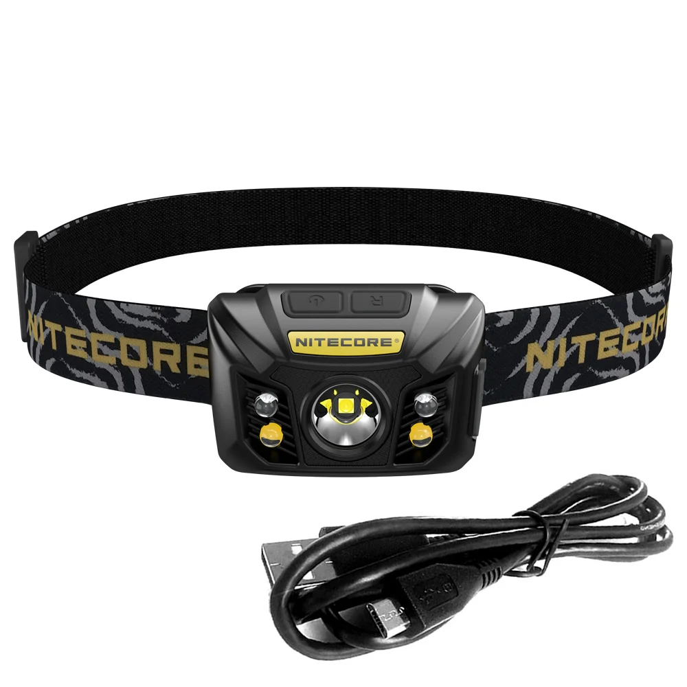 Налобный фонарь NITECORE NU32 CREE XP G3 S3 со встроенной аккумуляторной батареей 3 цвета для