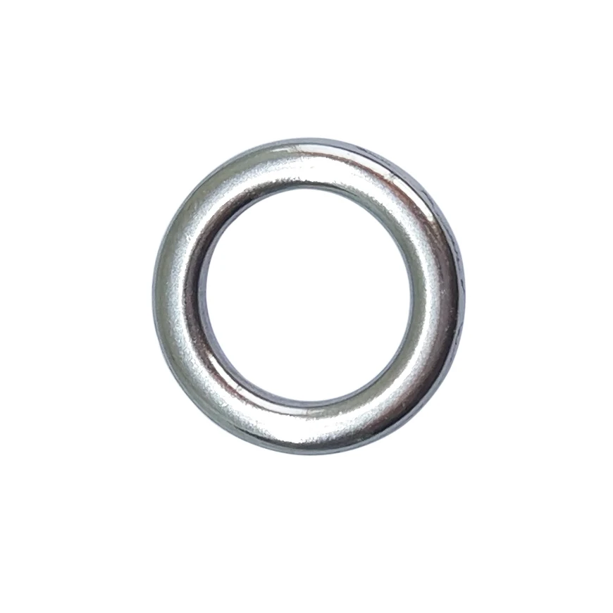 

1000PCS Solid Rings Fishing Swivel Stainless Steel Fishing Connector Assist Hook Jig Round Rig Feeder Carp Fishing Lure Tackle