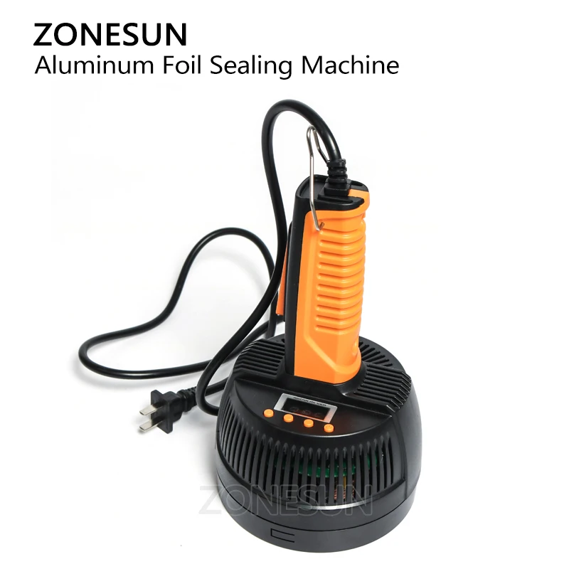 ZONESUN Hand Held Electromagnetic Induction Sealer Bottle Sealing Machine Aluminum Foil Medical Plastic Capping machine