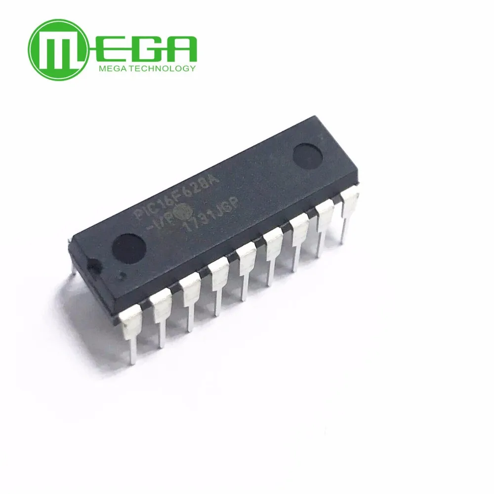 

Новинка 10 шт. PIC16F628A-I/P 16F628 DIP18 PIC16F628A-I/SO SOP ИС MCU флэш 2KX14