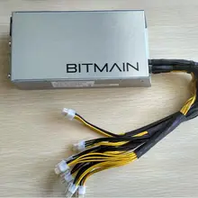 Antminer 6PIN* 10 Antminer APW3++-12-1600,1600w блок питания BITMAIN APW3+ PSU серия, ETH PSU, antminer S9 S7 L3 PSU