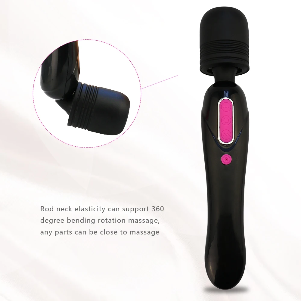 AV Magic Wand Vibrators Powerful Body Massager Clitoral Vibrator Sex Toys for Women Adult Sex Products USB Rechargeable