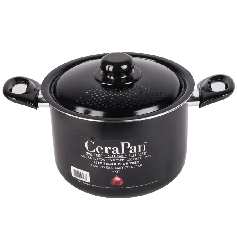 

Home 22cm 5.6l Aluminum Alloy+enamel Stockpot For 3-5 Peoples Non Stick Soup Pot With Water Filter Lid Gas&ceramic Stove
