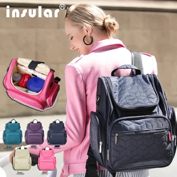 

Fashion Large Capacity Baby Diaper Bags Backpack Mummy Handbag Baby Nappy Nursing Bag Antimicrobial Waterproof Women Travel Bag
