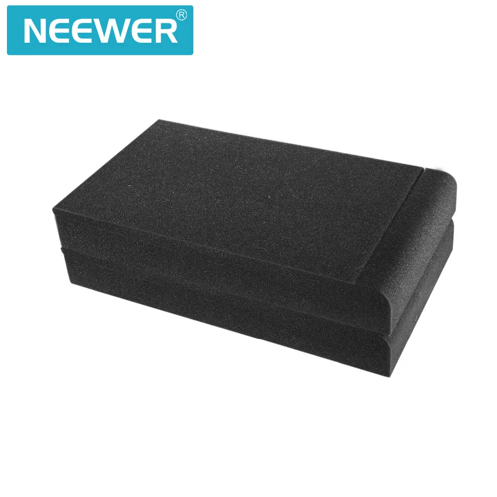 Neewer 2 пакеты студийный монитор изолирующие прокладки для 5 дюймовые, изготовленный из высокой плотности звукоизоляционные материалы, 11,4x6,3 дюймов/29x16 см