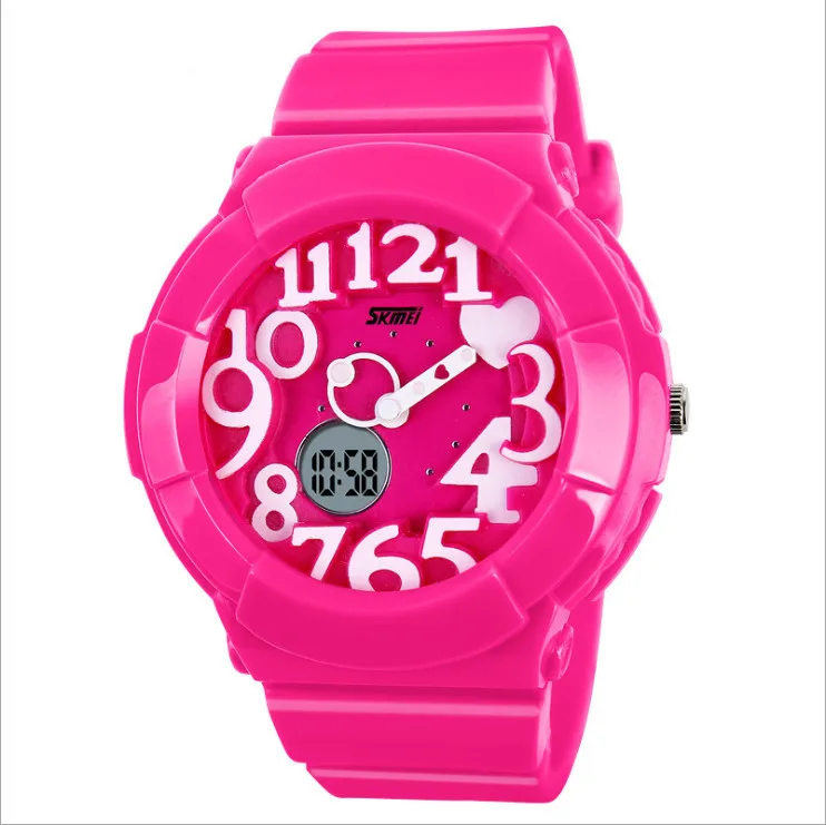 dual analog and digital watches
