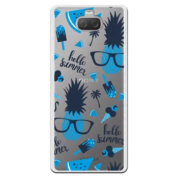 

Stand case costume drawing Hello Summer Green WP011 for Sony Xperia 10 Plus