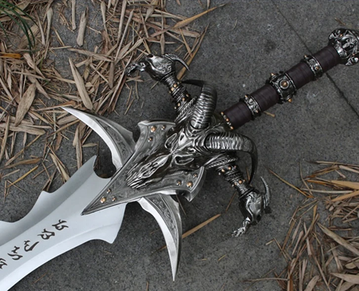 Arthas Menethil sword Frostmourne сплав литье крутое Ремесло быть подарком игрушки для взрослых