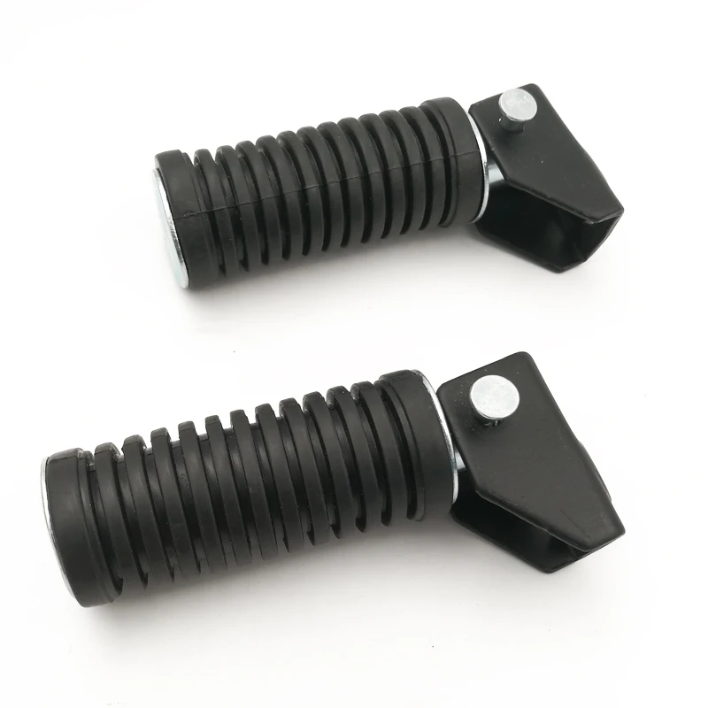 Motorcycle Footrest Passenger Rear Foot Pegs Stiletto Footpegs Mount Chroming For Harley Softail Sportster