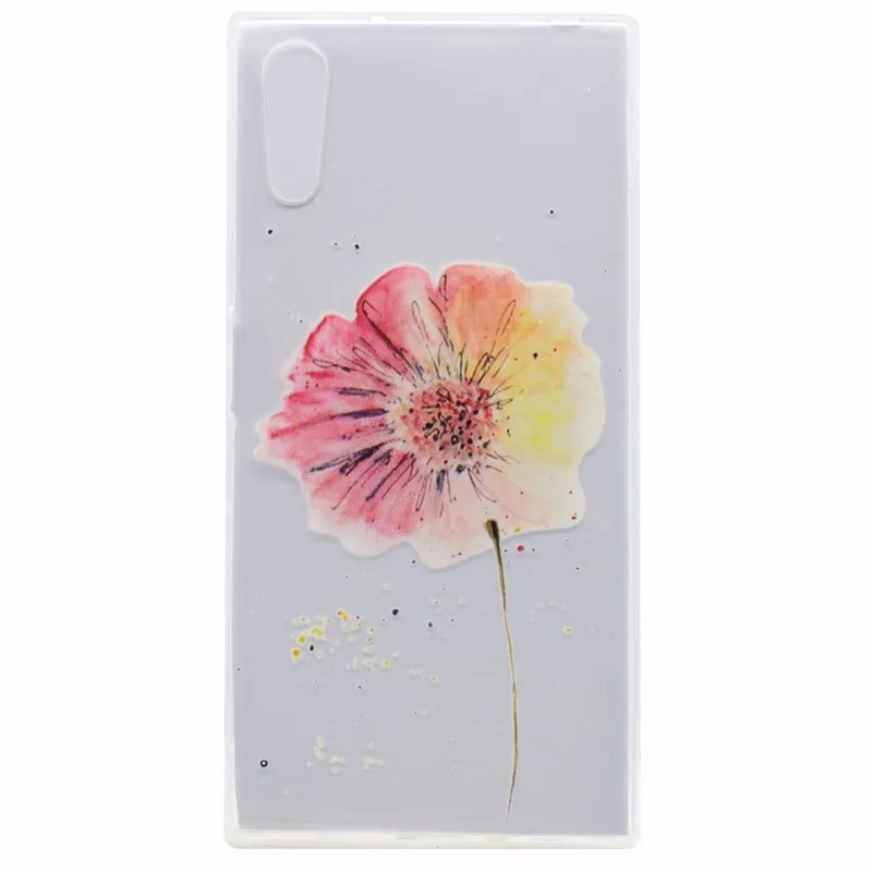For Sony Xperia XZ Case 5.2 inch Cartoon Flower Soft TPU Phone Case For Sony Xperia XZ F8331 Case Silicone Protective Back Cover (8)