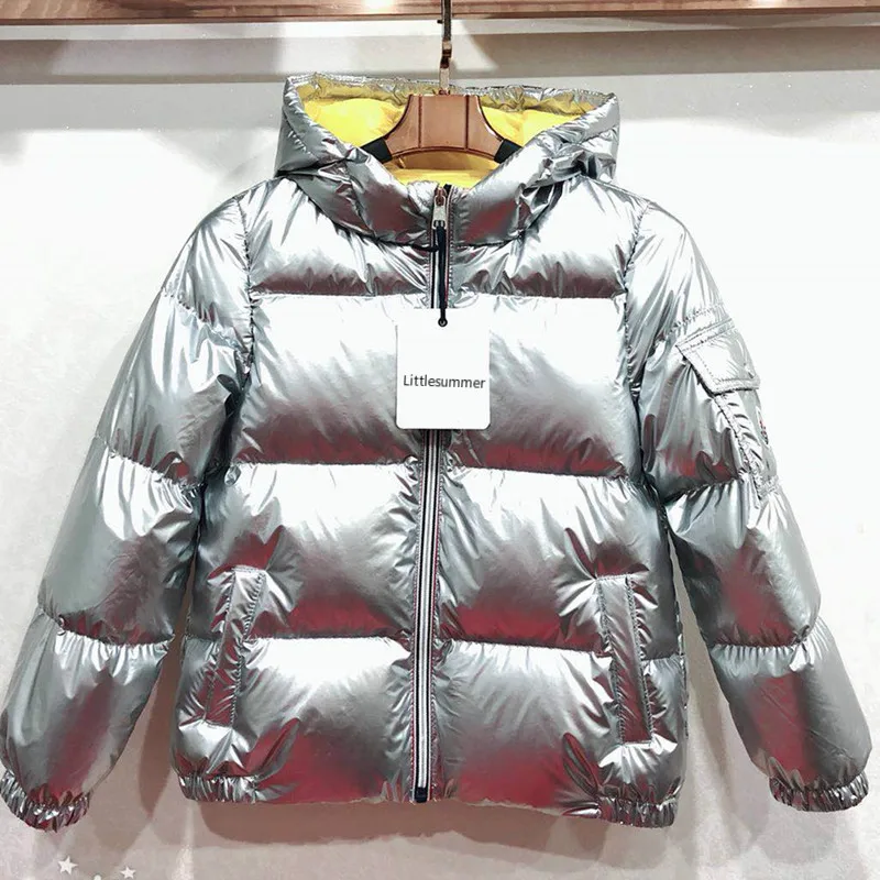 

Girls Clothing Warm Down Jacket for Boys Clothes 2018 Winter Thicken Parka Hooded Children Outerwear Coats 4-16T