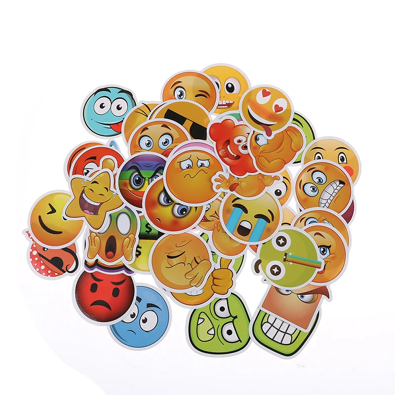 50 шт. забавные Emoji уход за кожей лица наклейки для дневника планировщика Memo стикер для скрапбукинга канцелярские Детские игрушки стикеры s