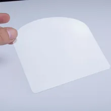 1 шт. Высокое качество пластик материал мягкие тесто скребки выпечки Кондитерские инструменты гладкой зубчатые шпатели с лезвием Лидер продаж