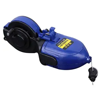 

Woodworking Construction Tool Automatic/Manual Ink Marker Fountain Duct Chalk Line 30M Nylon Wire Ink Scribes Measuring Tools