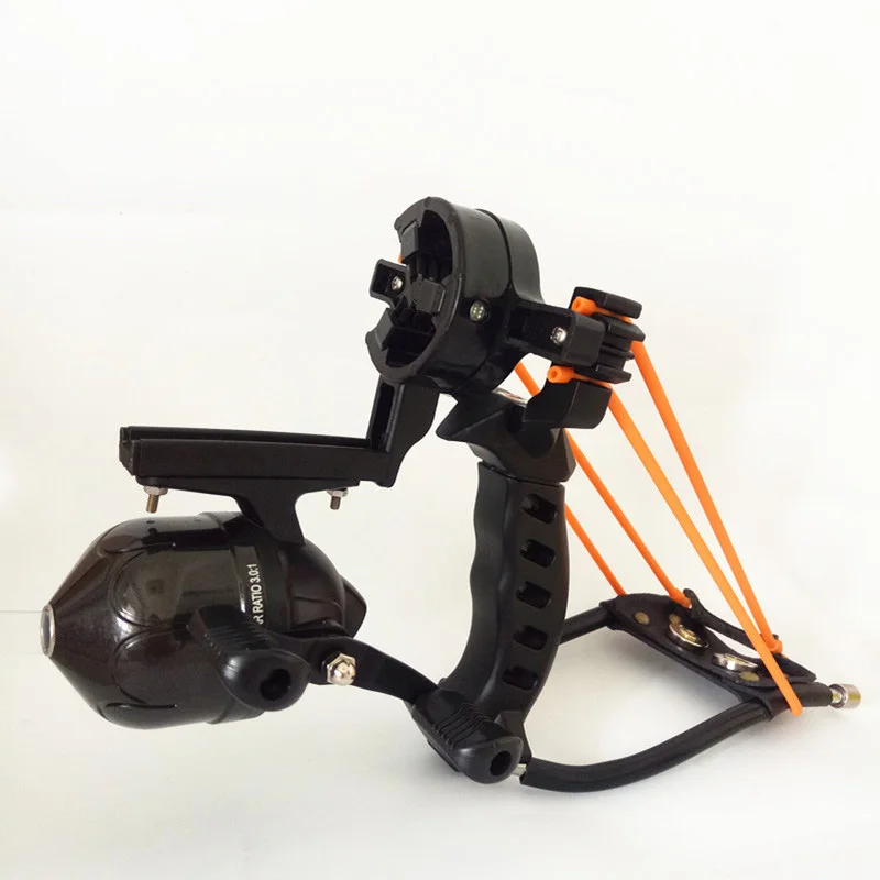 

NEW High Velocity Hunting Fishing Slingshot Shooting Catapult Arrow Bow Sling Shot Free Shipping