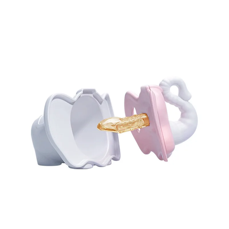 

Baosheng Baby Mouthguard Appease Nipple Newborn Baby Sleep Peacefully Type Silica Gel Nipple