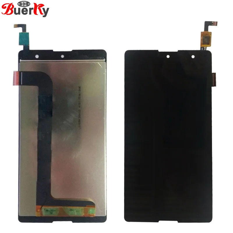 BKparts 5 шт. ЖК дисплей для Lanix llium X710 Полный сенсорный экран дигитайзер стекло сборка