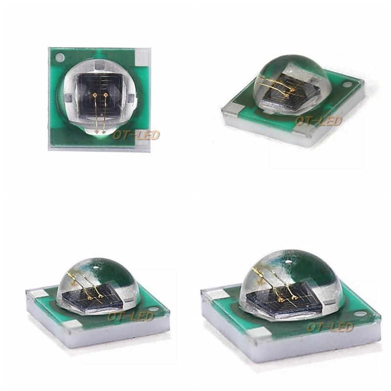 

20PCS/LOT High Power 3W 730NM - 740NM 3535 Infrared Red Led Emitter Beads Light 1.6-1.8V 350-800mA 16MM White PCB