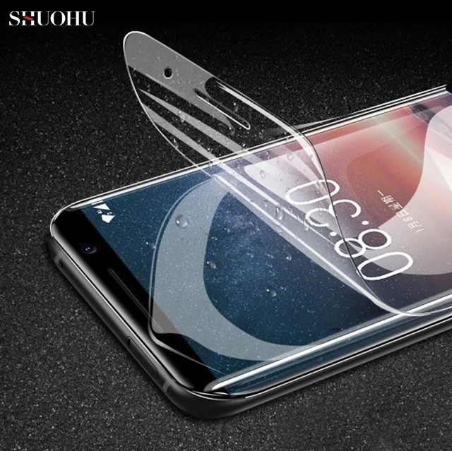 

SHUOHU 3D Ultra-thin Curved Clear Soft TPU Full Cover Screen Protector Guard Film For Nokia X6 2018 Front Rear TPU Film